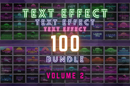 Text Effect Bundle Volume 2