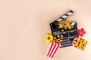 Autumn seasonal movie marathon, a Photo by Rimma