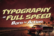 RageTrack - Fast Action Speed, a Sans Serif Font by HypeWorksCo (Thumbnail 6 of 15)