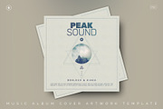 Peak Sound – Album Cover Template, a Social Media Template by pixelsao (Thumbnail 1 of 2)