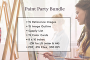 Snowy Dreams Winter Coloring Bundle, a Seasonal Illustration by Daffodil Dream Studio (Thumbnail 10 of 10)