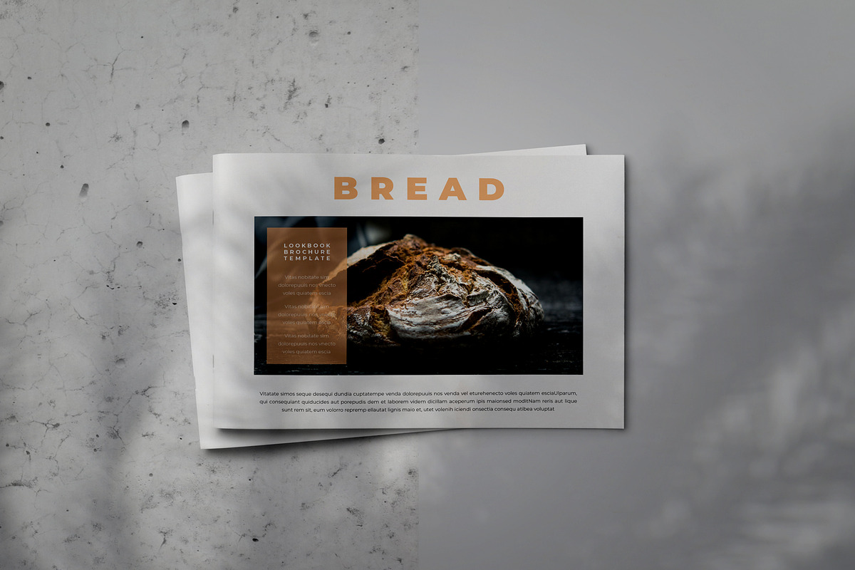 Bread - Indesign Brochure Lookbook, a Brochure Template by Indotitas (Photo 1 of 9)