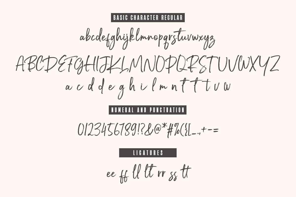 Montime, a Handwritten Font by Lucky Type (Photo 14 of 14)