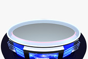 TV Studio News Desk 12, an Architecture 3D Model by akerStudio (Thumbnail 24 of 28)