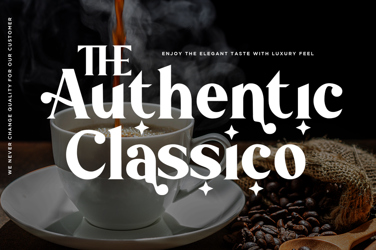 Megatura // Elegant Serif Typeface, a Serif Font by Haksen (Photo 6 of 15)