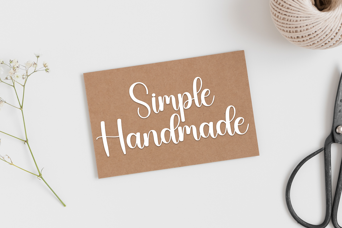 Signature | Script Font, a Handwritten Font by Scratchones (Photo 4 of 9)