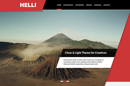 Helli Onepage Template, a Landing Page Template by Rudhi Sasmito