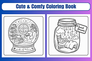 Pocket World Coloring Pages Vol-02, a Decorative Illustration by Coco Bloom (Thumbnail 3 of 3)