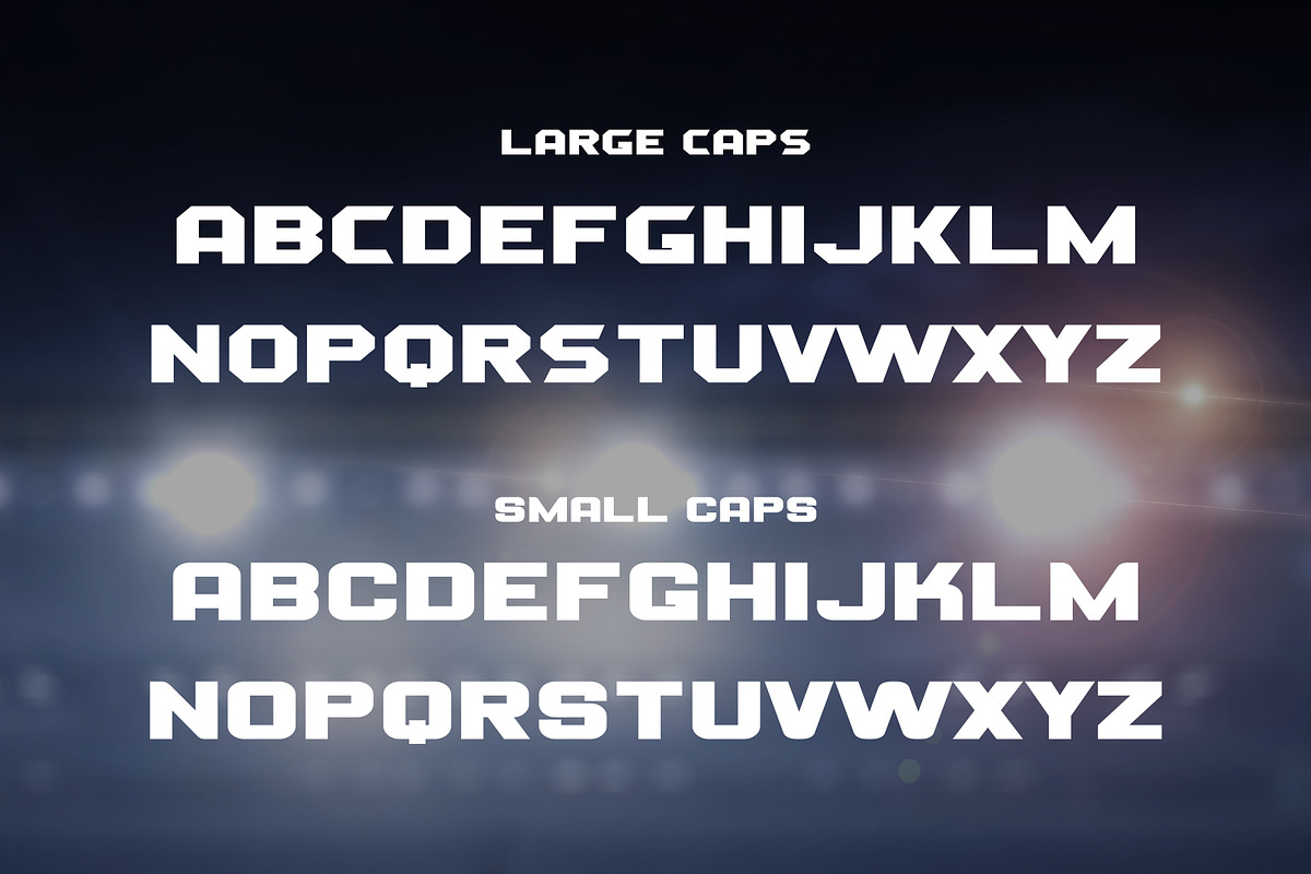 Heisman - Sports Display Typeface, a Font by HipFonts (Photo 3 of 9)