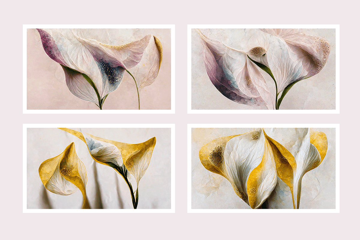 Lily Collection · Calla Lily Flowers, a Decorative Illustration by milatovar (Photo 4 of 16)