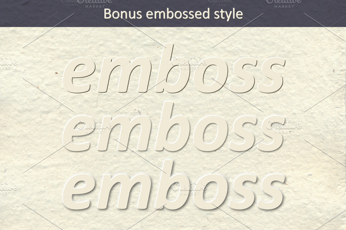 Vintage Letterpress Illustrator Kit, a Layer Style Add-On by Vector Galore (Photo 5 of 5)
