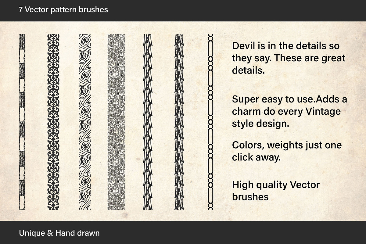 Renaissance pattern brush set, a Brush Add-On by Piro Concept (Photo 2 of 3)
