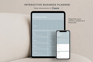 Interactive Business Planner, an App Template by Studio Suvelle