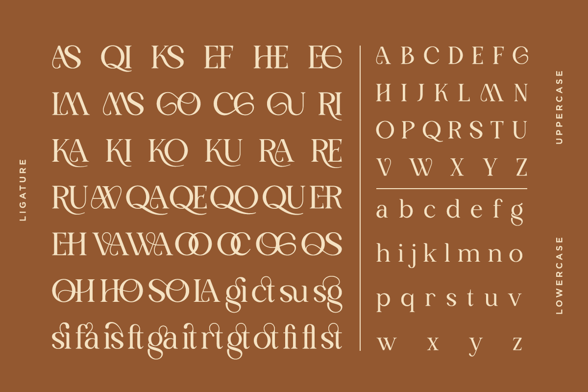 Moistly Vengions - Modern Serif Font, a Serif Font by RagamKata (Photo 9 of 10)