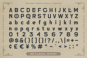 Antique Trove - Display Font, a Sans Serif Font by Letterhend Studio (Thumbnail 6 of 9)