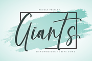 Giants, a Handwritten Font by Creative Writting (Thumbnail 1 of 7)