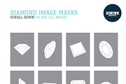 Diamond Image Masks + Bonus!, an Object Graphic by 52NINE GRAPHICS (Thumbnail 4 of 5)