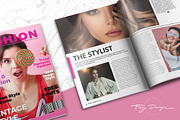 Fashion - Magazine Template, a Magazine Template by feydesign (Thumbnail 2 of 6)