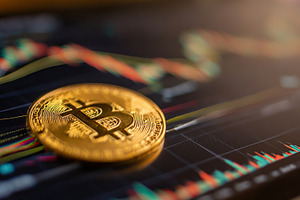 Bitcoin Trading Concept, a Business Photo by Design Store