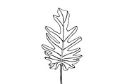 Palm Leaves svg, Botanical png, a Decorative Illustration by Watercolor_Vector Graphic (Thumbnail 15 of 25)