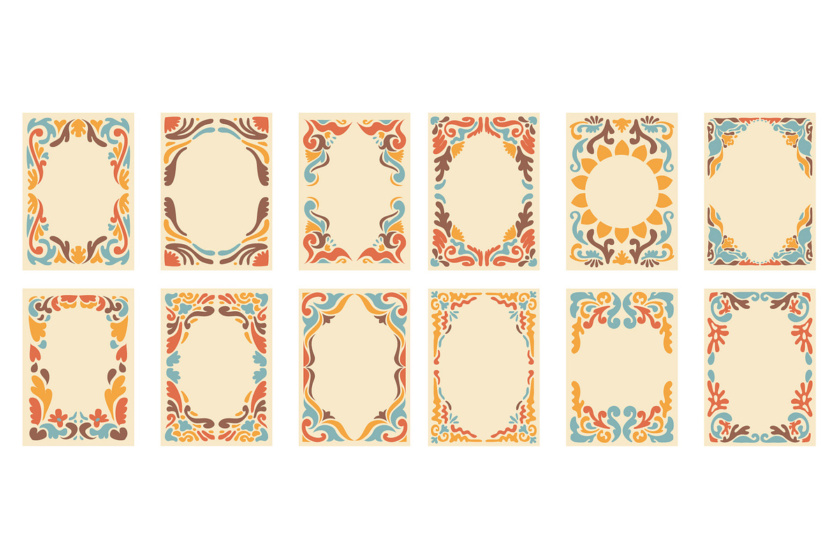 Abstract Groovy Flower Frame, an Object Graphic by Vesvocrea (Photo 2 of 5)