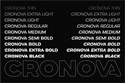 Cronova Family Sans Serif, a Sans Serif Font by Eotype Studio (Thumbnail 2 of 10)