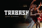 Slab font - Trabash Typeface, a Slab Serif Font by Missingfont.std (Thumbnail 1 of 8)