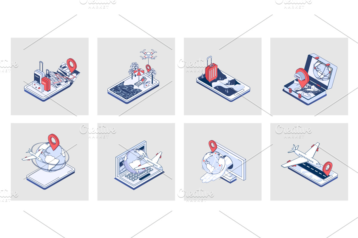 240 Isometric Icons, an Icon by alexdndz (Photo 30 of 31)