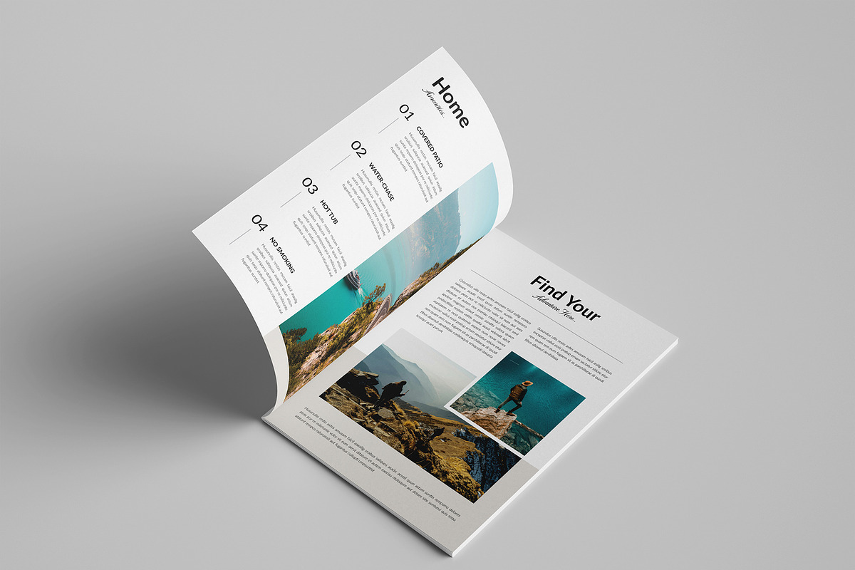 Travel Guide Brochure Template preview 6