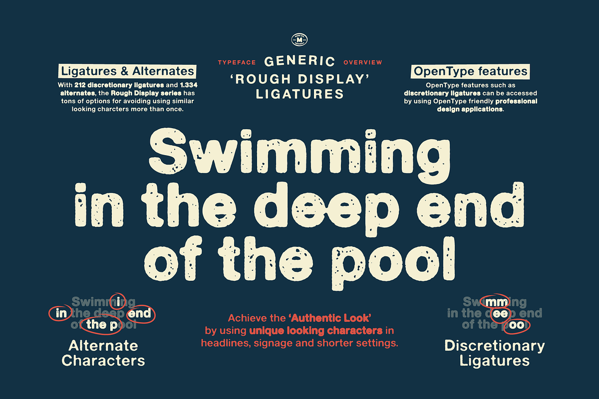 Generic Typeface Collection, a Sans Serif Font by More Etc. Studios (Photo 10 of 20)