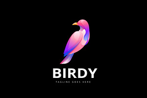 bird colorfull logo