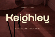 Keighley - Sans Serif Font, a Sans Serif Font by Alpaprana (Thumbnail 1 of 10)