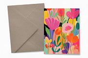 Color Pop Florals, a Decorative Illustration by rileyBgraphics (Thumbnail 4 of 7)