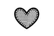 Knitted Heart Love Vector Bundle, an Illustration by Designs_River (Thumbnail 38 of 53)