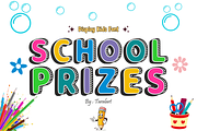 School Prizes - Kids Display Font, a Sans Serif Font by KiddoGlyphs Studio (Thumbnail 1 of 5)