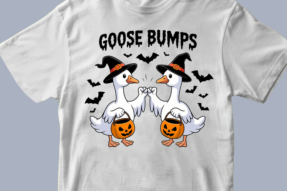 Goose Bumps Halloween PNG, a Graphic by olgasallom (Photo 2 of 3)