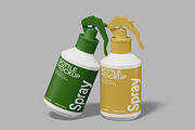 Spray Bottle Mockup, a Packaging Mockup by Unerispace (Thumbnail 2 of 3)