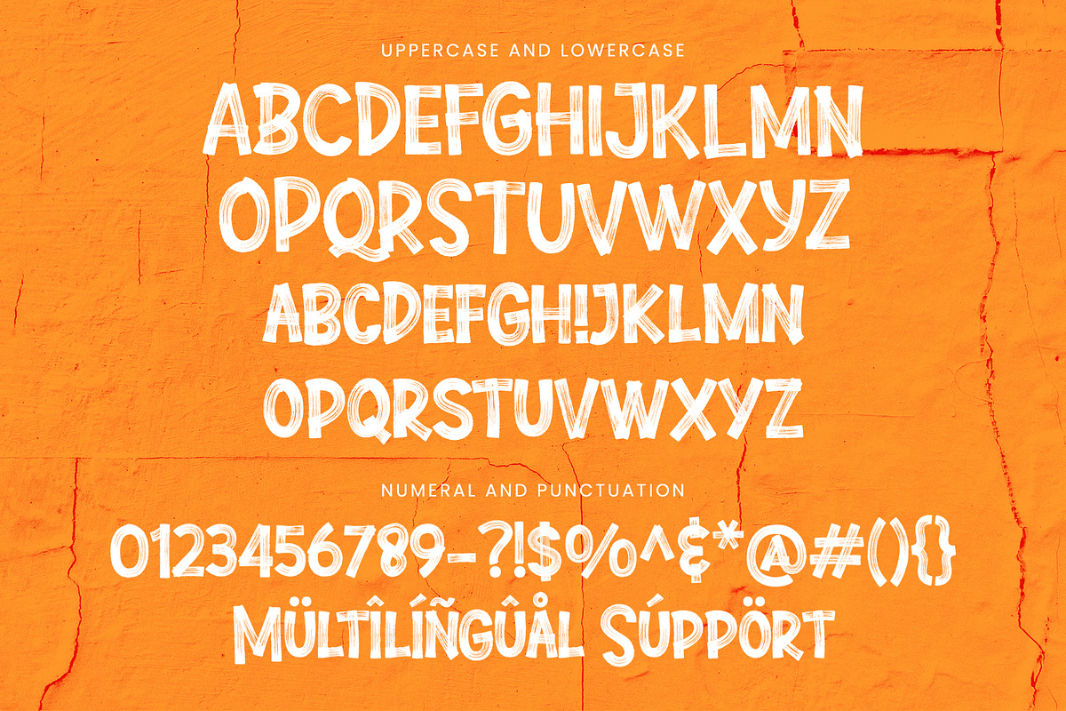 Nidella - Dry Brush Display Sans, a Sans Serif Font by Inviline.co (Photo 3 of 12)