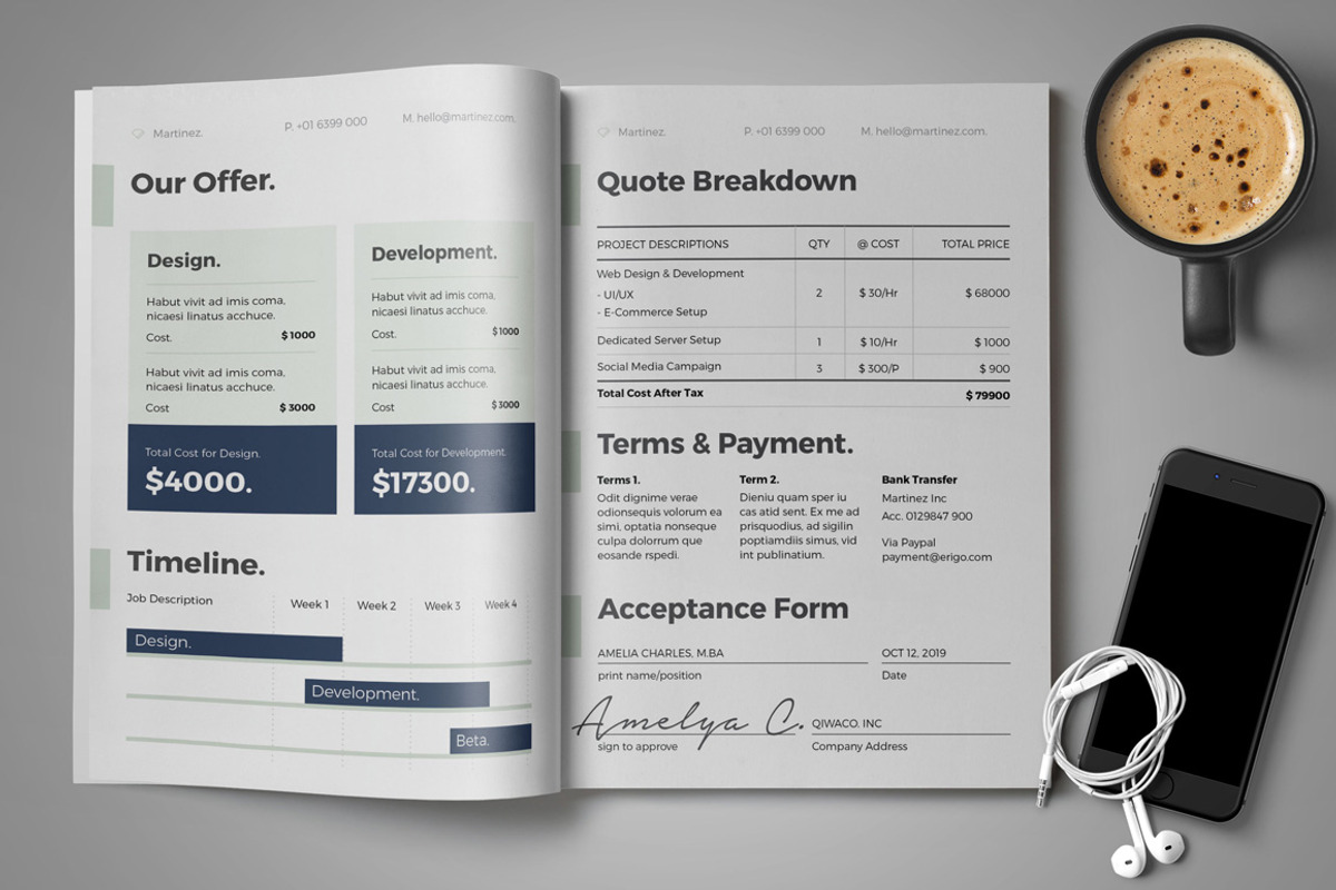 Brief Proposal, a Brochure Template by broluthfi (Photo 3 of 4)