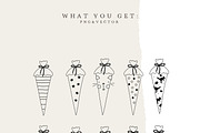 SCHOOL CONE / vector + png, an Education Illustration by KruthDesign (Thumbnail 4 of 8)