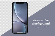 iPhone XR Design Mockup, an iPhone Mockup by illustrated (Thumbnail 4 of 8)