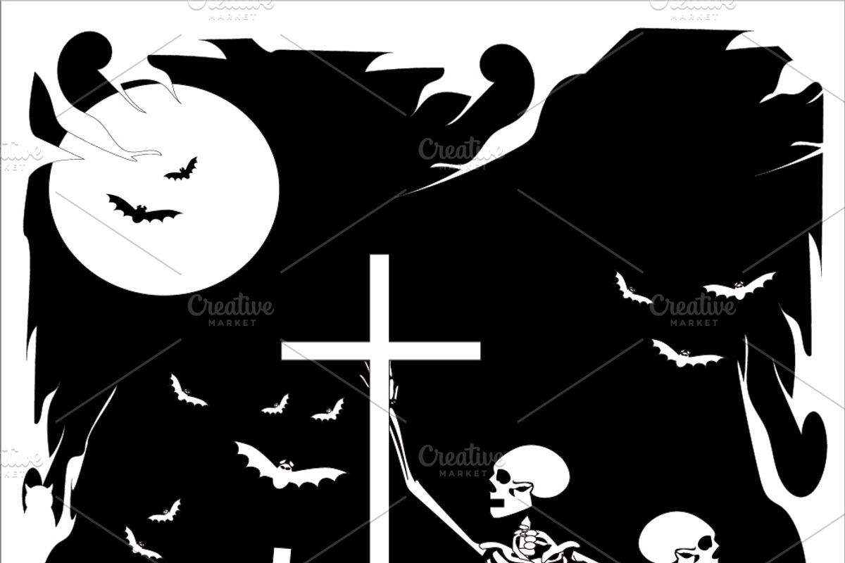 Happy Halloween background., a Background Graphic by TeaGraphicDesign (Photo 1 of 3)