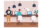 People work in modern office, a Person Illustration by Good Studio (Thumbnail 3 of 3)