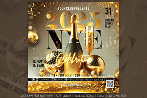 New Year Party Flyer