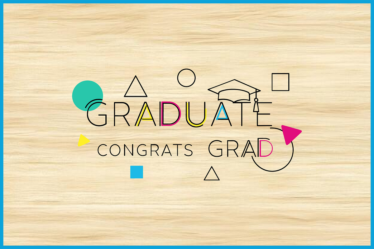 10 Graduate Celebration Graphics Set, an Education Illustration by Artivon (Photo 2 of 11)