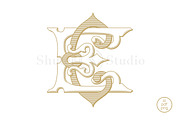 CE Monogram EC Monogram, an Illustration by Shuler Studio (Thumbnail 2 of 6)