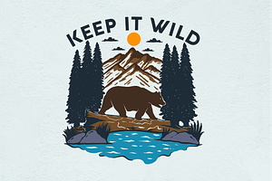 KEEP IT WILD, a Graphic by Ngaula Std.
