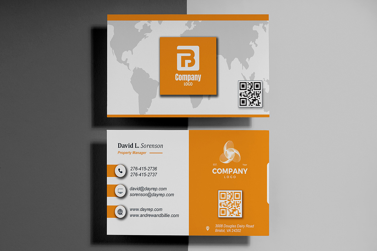 Urban Realtor Card PSD preview 6