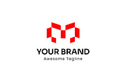 Construction Logo Template-Letter M, a Templates & Theme by Dorst Branding (Thumbnail 1 of 3)
