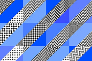 10 seamless geometric patterns, a Pattern Graphic by tkdesign (Thumbnail 10 of 11)